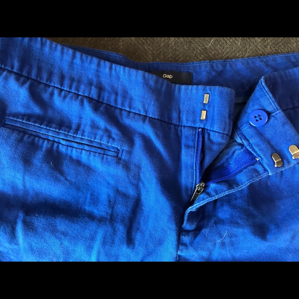 Gap Blue linen shorts - Picture 3 of 4